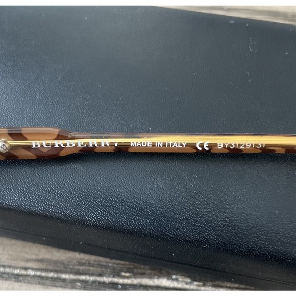 Burberry B2004 3023 52/16 140 Italy Designer Eyeglass Frames Glasses With Case - Picture 8 of 9